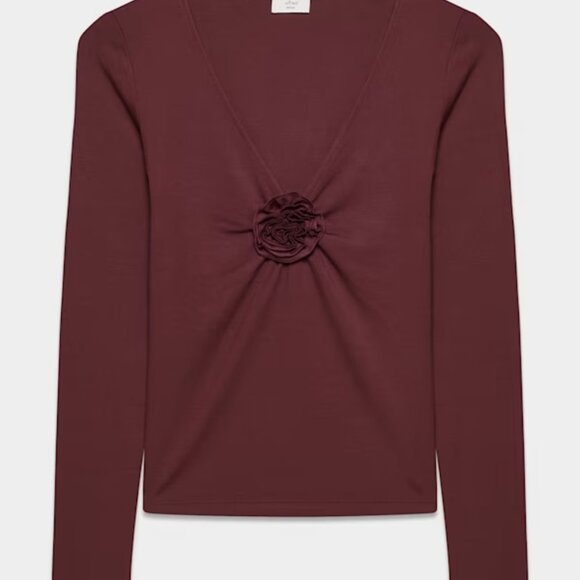 Aritzia Wilfred bloom long sleeve Size Small - Picture 3 of 4